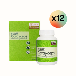 Cordyceps Capsules - 12 boxes (冬蟲夏草膠囊 - 12盒)(Expiry Nov 23)